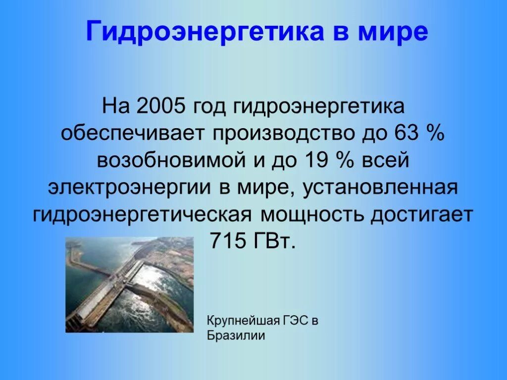 Энергия воды используется на. Гидроэнергетика в мире. Презентация на тему энергия воды. Проект "энергия движущейся воды и ветра". Гидроэнергетические источники энергии.