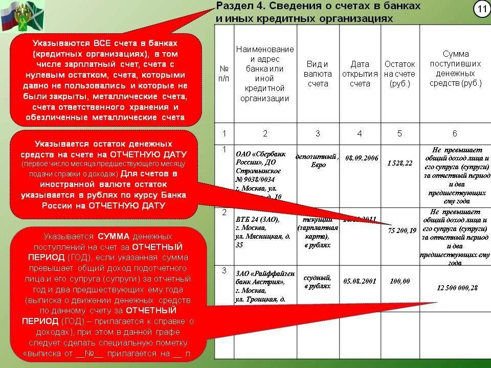 Справка о доходах счета в банках. Вид счета в справке о доходах. Сведения о счетах в банке. Справка БК раздел сведения о счетах в банках. Доходы полученные в иностранной валюте