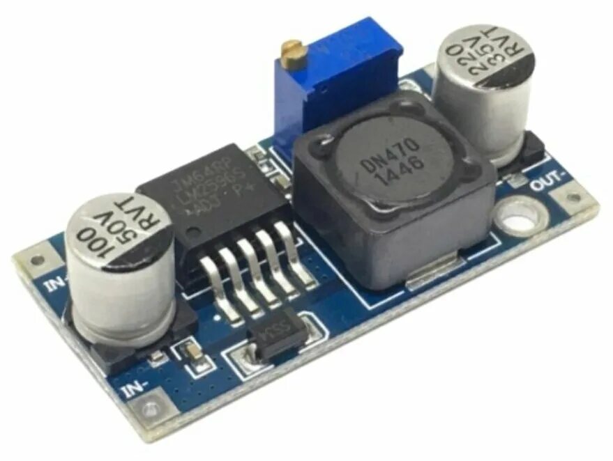 Тип 5 номер 2596. Lm2596 dc-dc hw-411. lm2596 dc-dc. dc–dc преобразователь lm2596. понижающий dc-dc преобразователь lm2596.