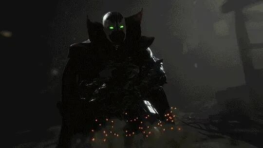 Spawn animations. Спаун Mortal Kombat 11. Спаун mk11. Гиф Спаун МК 11.