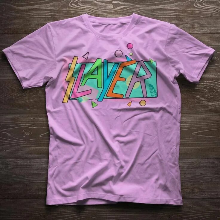 Need this in my life. Футболка Slayer Ералаш. Pink t-Shirt Dark Skin.