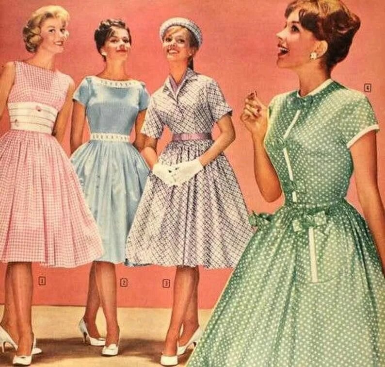 Платье 40 годов для девочки. Стиль 50е 60е. Америка 50 е мода. Мода в США 1950-Е. Мода 50-х, 60-х.