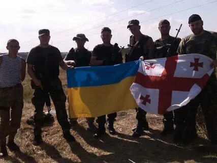 Пленный грузинский наемник