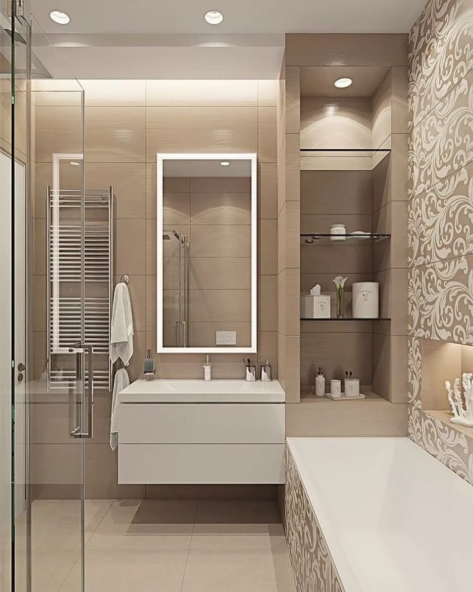 Стильные Ванные комнаты. Ванная комната в бежевых тонах. Ванные в современном стиле. Ванная в бежевом цвете. Ванна дизайн 2024 маленькая