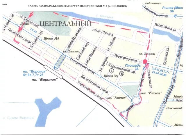 Ст воронок щелково. Воронок на карте. Станция воронок на карте. Ядерные воронки на карте. Щелково мо карта.