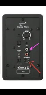 Out the speakers