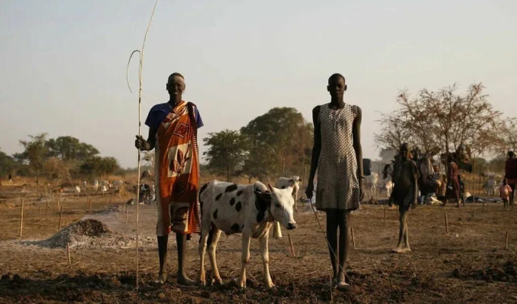 Южный Судан племя Тутси. Южный Судан племя Динка.