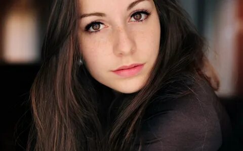 Cute girls face. 