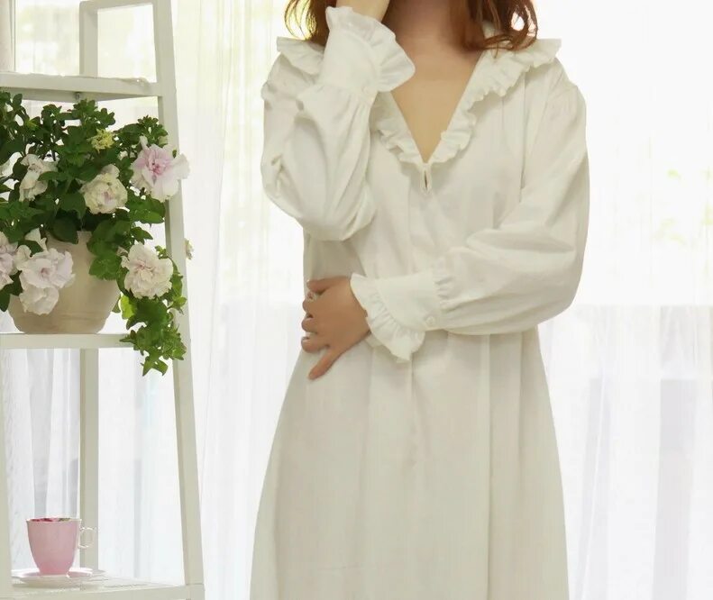 ночная сорочка женская с рукавами. длинная ночная сорочка в пол. сорочка женская шелковая. ночная сорочка женская с рукавами. сорочка ночная donna ii 536892.