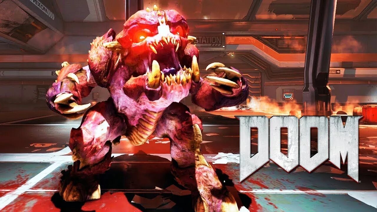 Дум полное прохождение. Doom 2016 ps4.