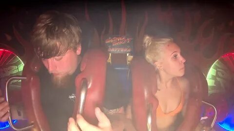 Beautiful Pierced Nipslip on Slingshot ride 0:48 Nude Video on YouTube.