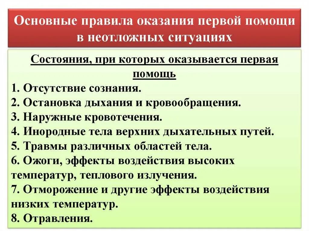 Последовательность изменения состояния пострадавших в чс. Основные принципы при оказании помощи. Главные правила оказания первой помощи. Основные правила при оказании первой помощи. Общие принципы оказания первой помощи.