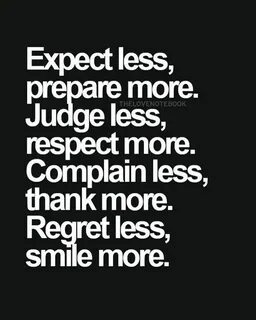 Least expect
