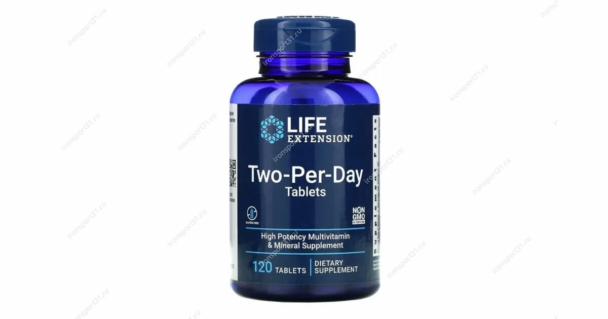 Life Extension, two-per-Day Multivitamin, 120 Tablets. Life Extension two-per-Day. Two per Day витамины. 2 per day