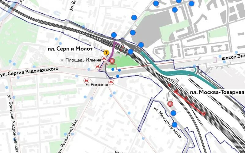 москва товарная площадь ильича