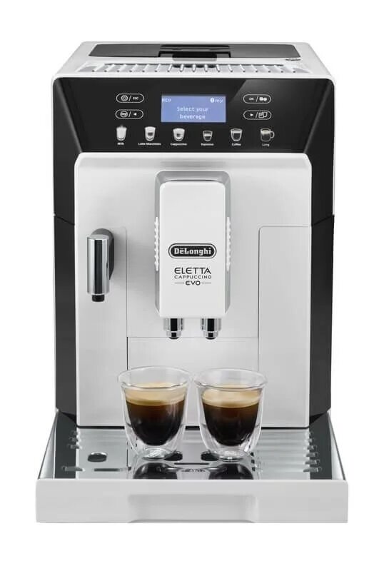 Delonghi eletta cappuccino evo. Кофемашина Delonghi ECAM46.860.B. Кофемашина автоматическая Delonghi ECAM46.860.B. Кофемашина Delonghi Eletta Cappucino EVO ECAM 46.860. Кофемашина Delonghi Eletta Cappuccino.