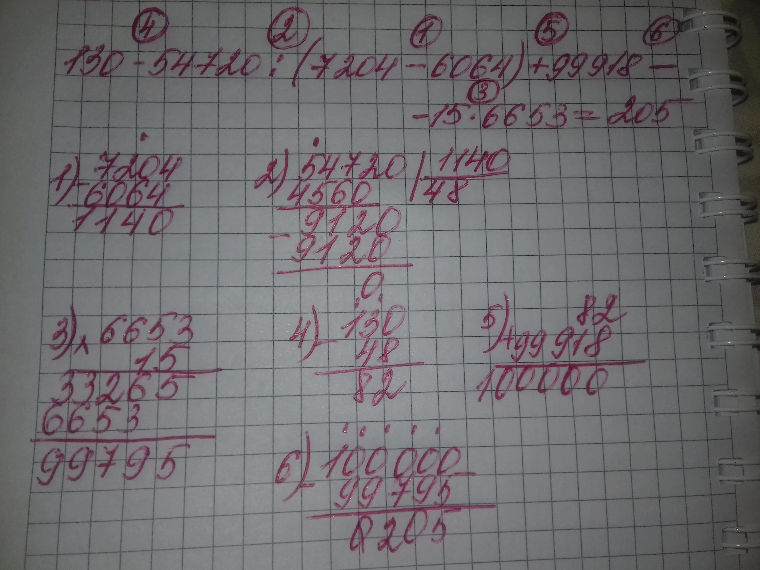 31 разделить на 15. 130 54720 7204 6064 99918 15 6653. 130-54720 7204-6064. 130-54720/(7204-6064)+99918-15×6653 столбик. 130-54720:(7204-6064)+99918-15*6653 Решить по действиям.