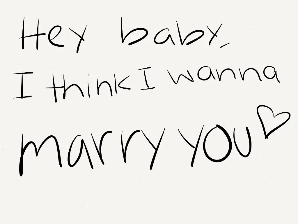 I think i wanna Marry you Bruno Mars Lyrics. I think i will Marry you. I wanna Marry you - Emoji. Can i marry you