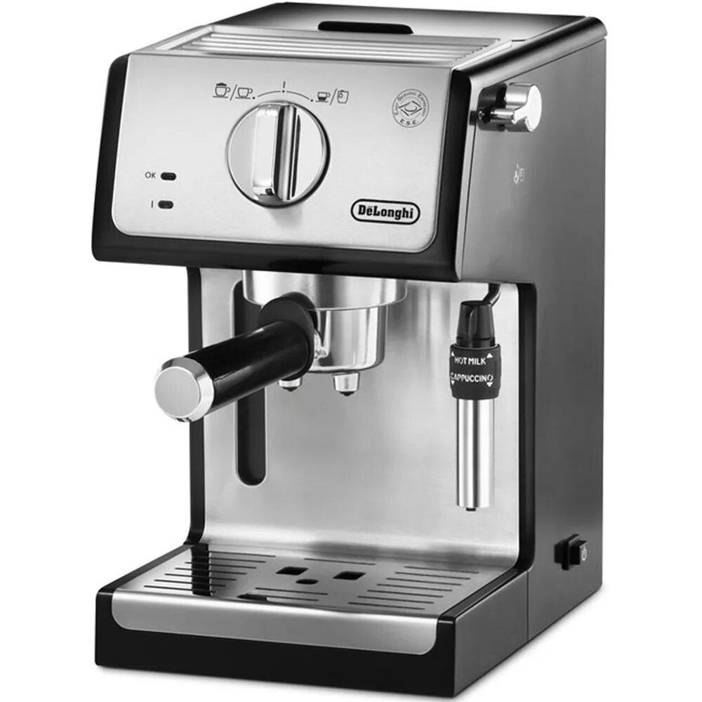 Виды кофемашин для дома. Кофеварка рожковая de&#039;longhi ecp 35.31. delonghi ecp35.31. кофеварка рожковая de&#039;longhi ecp 31.21. кофемашина delonghi ecp31.21.