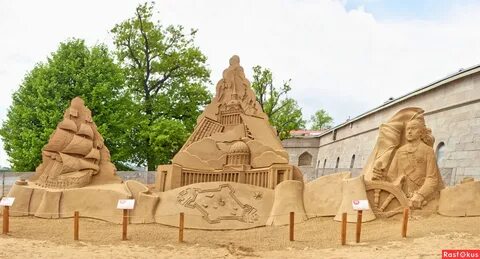 Фестиваль песчаных скульптур в петербурге
