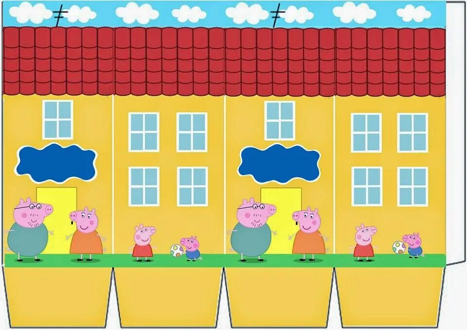 Картинки свинка пеппа дом пеппы. Свинка Пеппа домик с мультика. Peppa Pig игра "три на три". Бумажный домик свинки Пеппы. Домик свинки Пеппы вырезной.