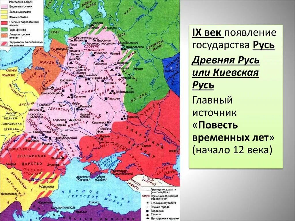 Век возникновения руси. Карта 6 век Киевская Русь. Государство Русь. Государство древней Руси. Древнерусское государство века.