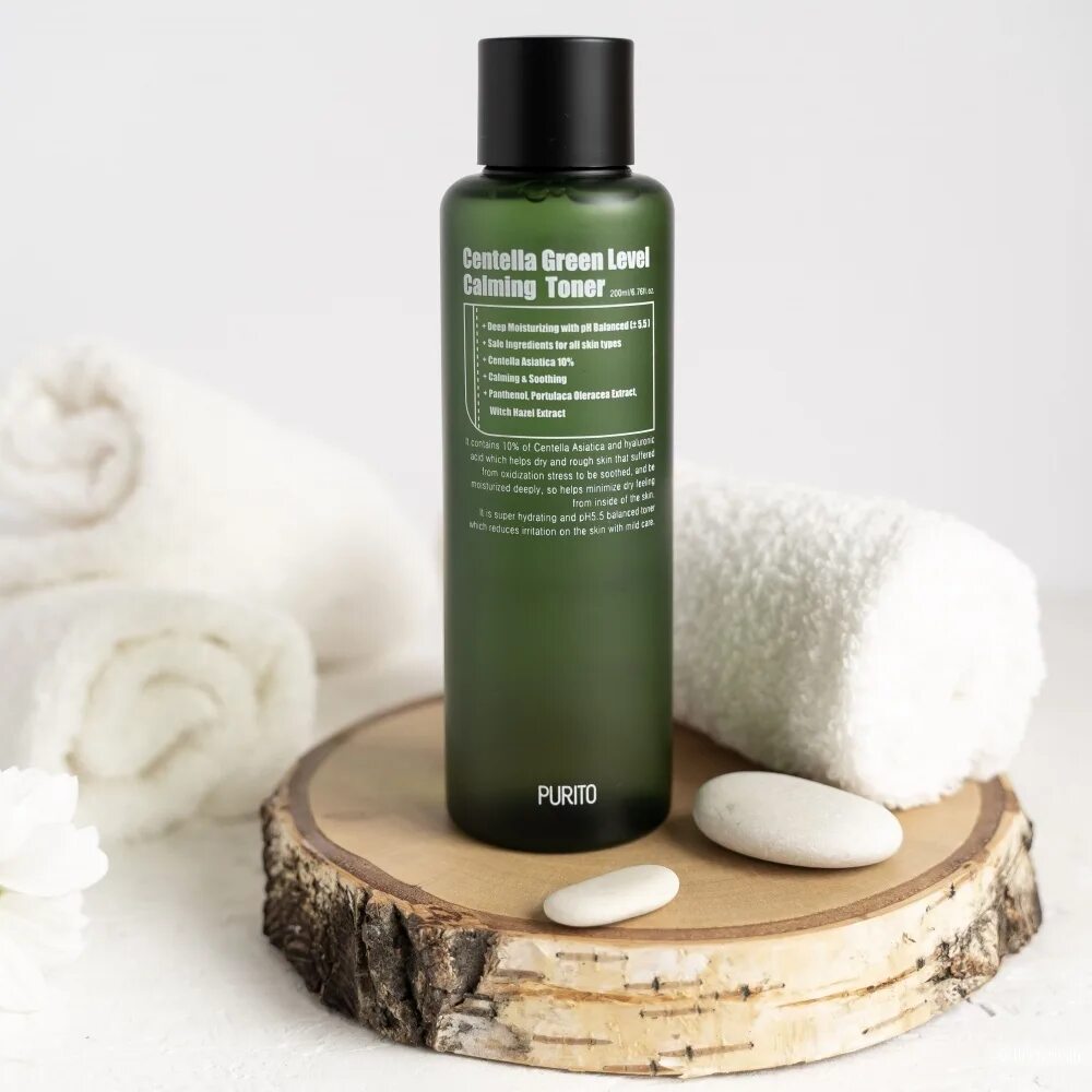 Тонер бесспиртовый с центеллой Purito Centella Green Level Calming Toner (200мл). Purito тонер Centella Green Level Calming, 200 мл. Purito тонер Purito Centella Green Level Calming Toner 200ml. Purito успокаивающий тонер для лица Centella Green Level Calming Toner 200мл.