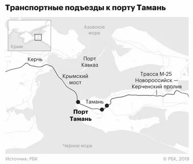 Карта порт кавказ краснодарский