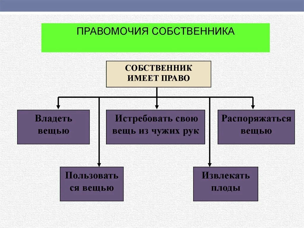 Собственника и т д. Правомочия собственника. Право собственника правомочия собственника. Основные правомочия собственности. Правомочия собственника схема.