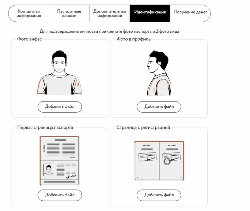 Заявка на идентификацию. Бустра личный номер телефона