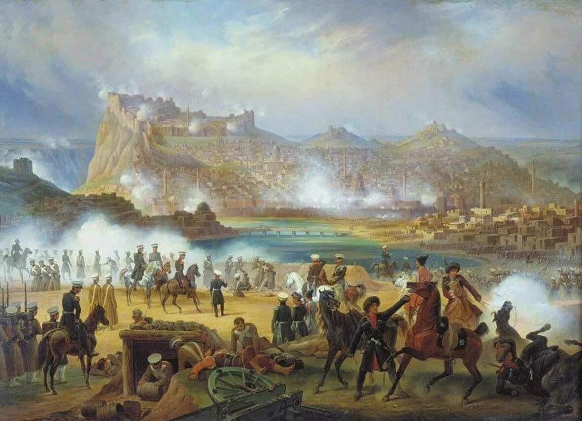 Штурм крепости карс 1828.