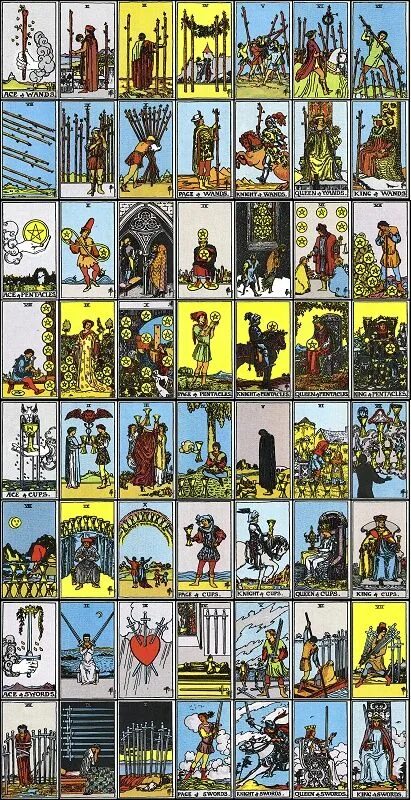 Pin em tarot