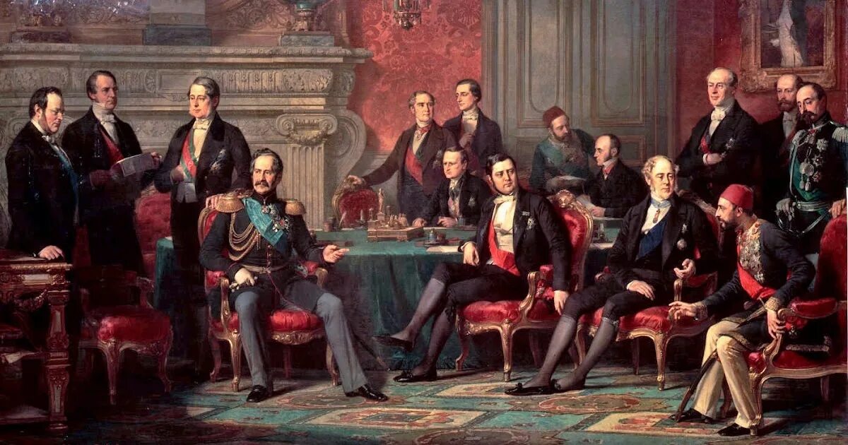 Парижский мирный договор заключил. Парижский Мирный конгресс 1856 г.. Парижский трактат 1856. Парижский мир 1814.