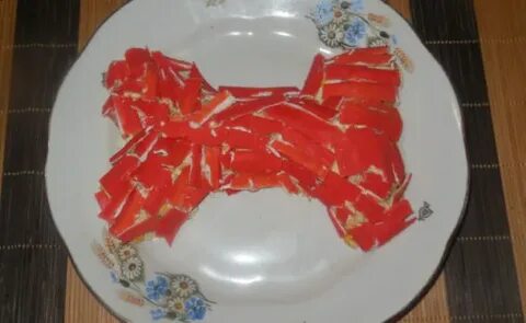 Салат косточка