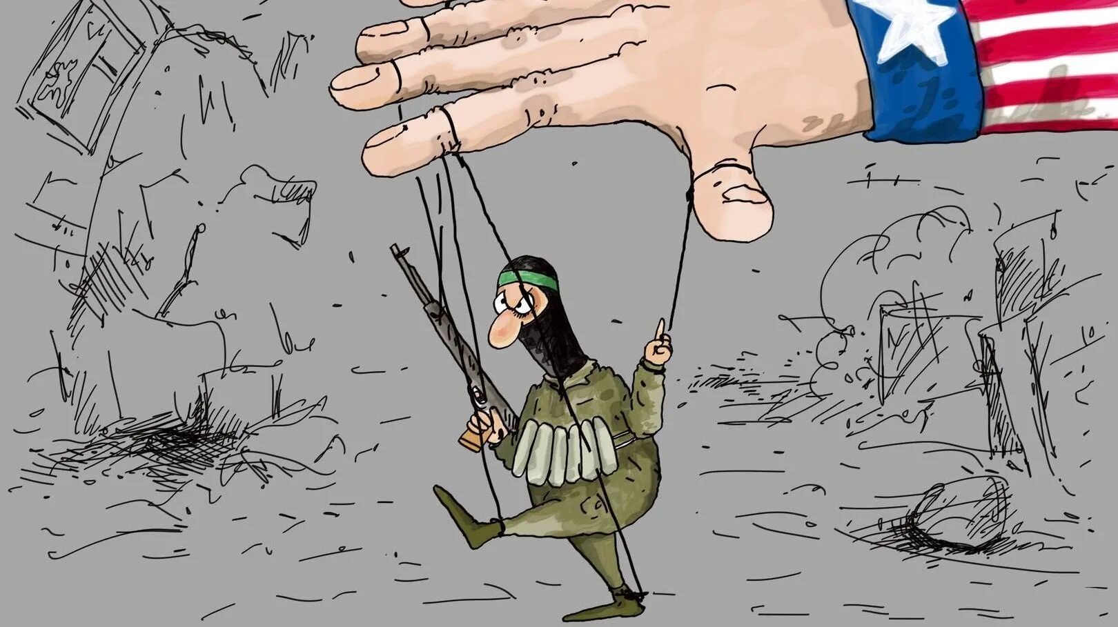 Руками нато. Карикатуры на американцев. Сирийские карикатуры. США террористы карикатура.