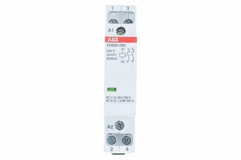 Модульные контакторы abb esb 20