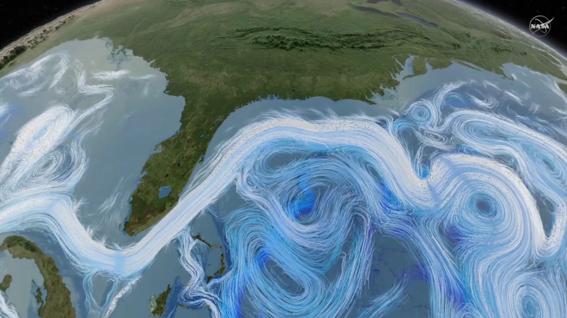Потоки в океане. Гольфстрим вид из космоса. Гольфстрим течение. NASA океан.