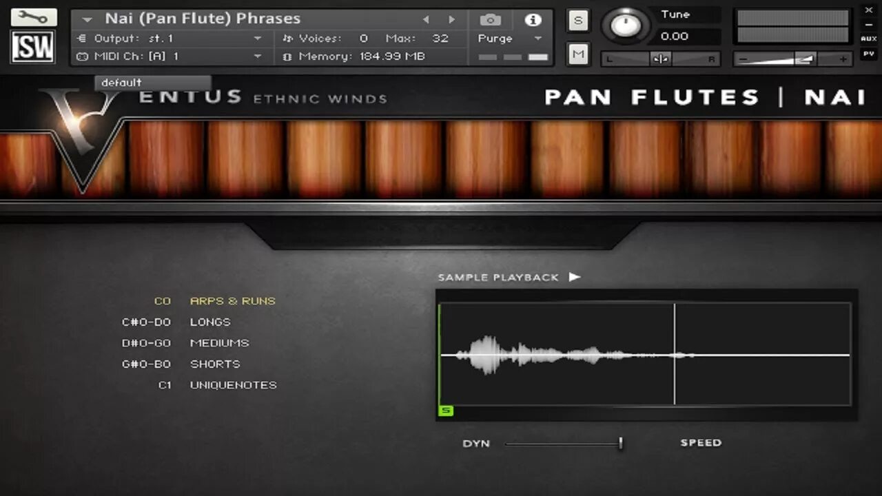 Impact soundworks - Ventus Series Pan Flutes. Kontakt Flute VST. Pan VST. Flute VST plugin. Flute vst