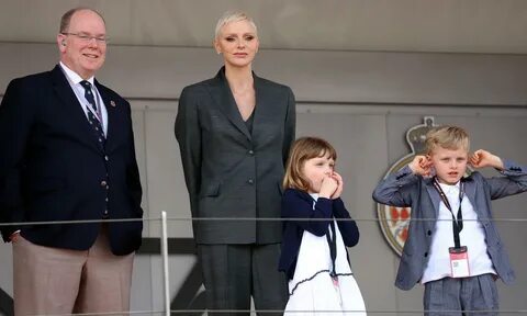 Princess Charlene stepped out on April 30 for her first public appearance s...