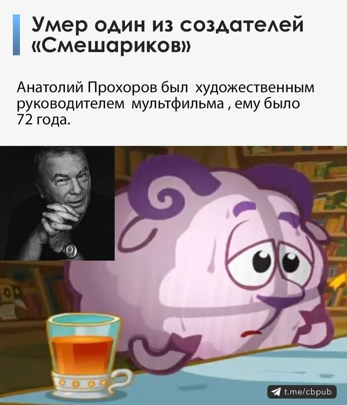 Что случилось с создателем игры том. Смешарики смерть.