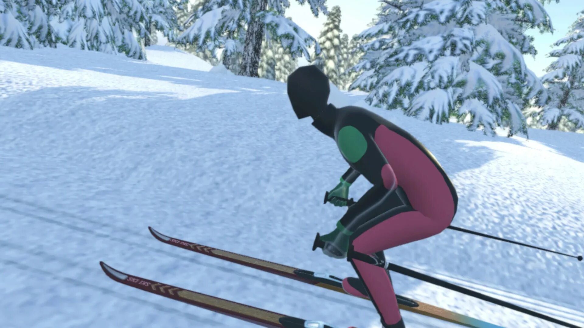 Мод skiing
