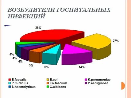 Структура внутрибольничных инфекций