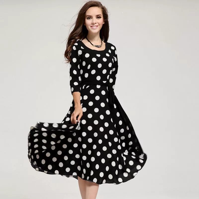 Платье в горошек словосочетание. Polka Dot платье. Лав Репаблик платье в горошек. Платье горох. Черное платье в горошек.