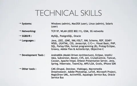 Skills systems