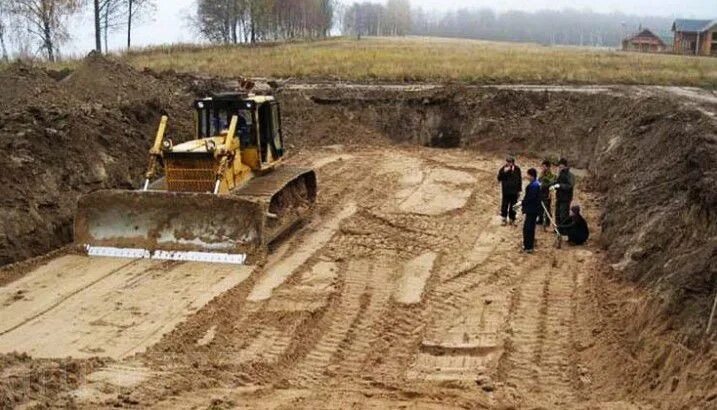 Планировка территории механизированным способом Планировка бульдозером найдено 89 картинок