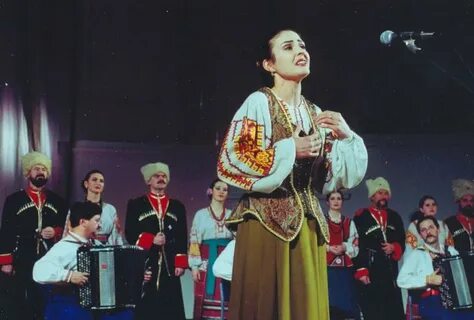 Солисты казачьего хора