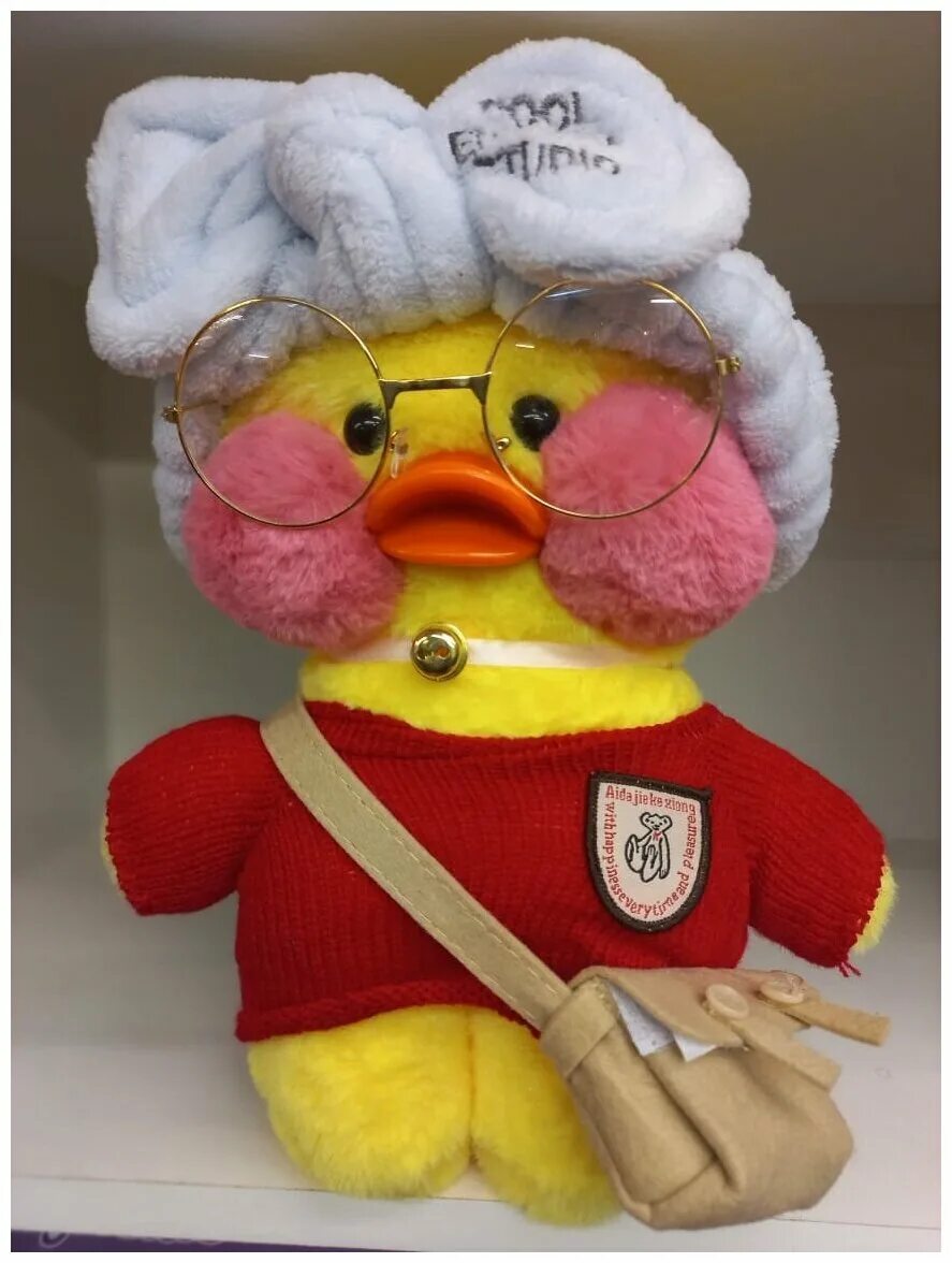 Одежда для уточки лалафанфан. Уточка из кореи. Каваи лалафанфан утка. Розовая уточка lalafanfan. Плюшевая уточка.