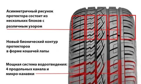 Ассиметричные шины