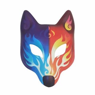 Red fox mask