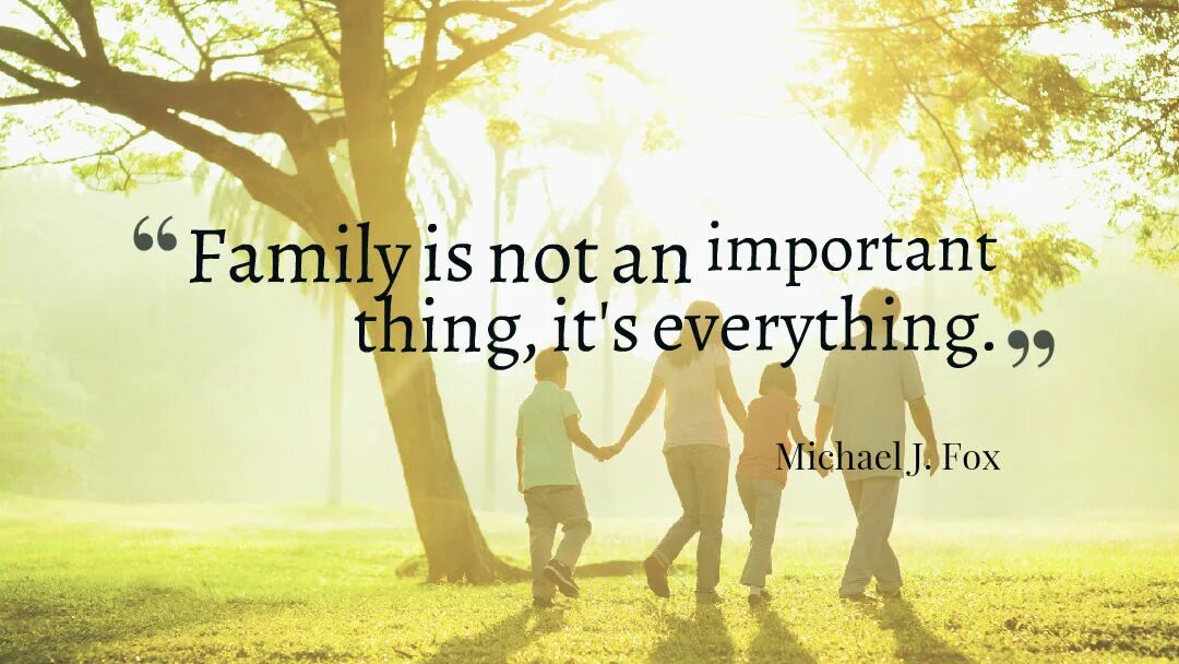 Importance of Family. Семья Advanced. Family > everything. Family is important. Family is always very